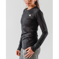 RABBIT - Women's - EZ Tee Perf ICE LS - Black